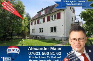 Mehrfamilienhaus kaufen in 79539 Lörrach, Kapitalanlage mit Entwicklungspotenzial in Lörrach!Mehrfamilienhaus in attraktiver Lage!