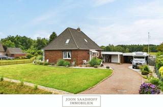 Haus kaufen in 26639 Wiesmoor, Sehr gepflegter, modernisierter Bungalow in idyllischer Feldrandlage