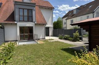 Haus mieten in 85386 Eching, Helles, großzügiges Reiheneckhaus mit Garten & Büro im Münchner Norden – nahe TUM Garching