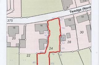 Grundstück zu kaufen in Twedge 14, 39343 Nordgermersleben, Verkaufen 815qm Land, davon ca. 240 qm Bauland - 25 Min Bis Magdeburg