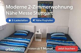 Immobilie mieten in Kantstrasse, 70794 Filderstadt, Möblierte 2-Zimmerwohnung in Filderstadt mieten - Wohnen auf Zeit
