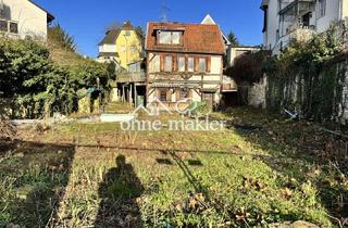 Garagen kaufen in Rheingoldstraße 13, 65203 Wiesbaden, Wiesbaden-Biebrich: 499 m² Südhanggrundstück – Abbruch genehmigt, provisionsfrei