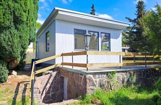 Grundstück zu kaufen in 01689 Weinböhla, *Top Erholungsoase in Höhenlage von Weinböhla*380m² Grd.* Bungalow*2 Zi.*Dusch-WC* *provisionsfrei*