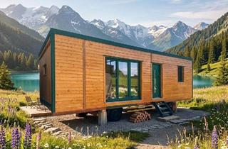 Haus kaufen in 83404 Ainring, Ainring - Modulhaus -Tinyhaus. Mobil inklusive Tieflader