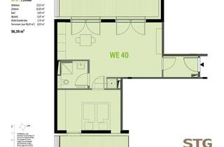 Wohnung kaufen in Gernotstraße 36, 10365 Lichtenberg, Exklusive 2-Zimmer-Neubauwohnung mit Dachterrasse & eigenem Kellerraum in Berlin-Lichtenberg