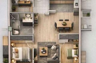 Wohnung kaufen in 64285 Darmstadt, Rohbauwohnung mit Gestaltungspotenzial – 75,56 m² in Darmstadt-Bessungen