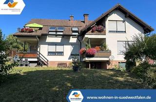 Wohnung kaufen in 57271 Hilchenbach, VR Immo: Hilchenbach, tolle, lichtdurchflutete 2-ZKB- Wohnung mit Tageslichtbad und Garage!