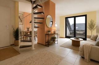 Wohnung kaufen in 64319 Pfungstadt, Großzügige Maisonettewohnung mit ca. 70 m² Wohnfläche und ca. 90 m² Gesamtfläche