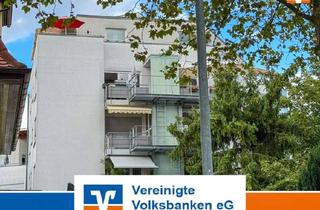 Wohnung kaufen in 72555 Metzingen, Tolle zentral gelegene 2-Zimmer-Wohnung mit Balkon, Keller und Garage – barrierearm und vermietet