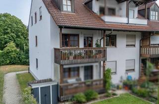 Wohnung kaufen in 86551 Aichach, Seltene Gelegenheit - Umfangreich renovierte 3-Zimmer-Wohnung in ruhiger Lage von Aichach!