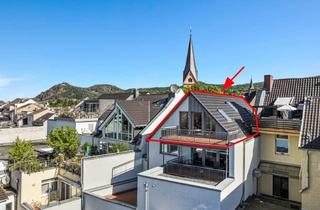 Wohnung mieten in Hauptstraße 70, 53604 Bad Honnef, Exklusive Dachgeschosswohnung mit Einbauküche und großem Sonnenbalkon inkl. Panoramablick im Zentrum