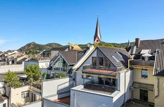 Wohnung mieten in Hauptstraße 70, 53604 Bad Honnef, Exklusive Dachgeschosswohnung mit Einbauküche und großem Sonnenbalkon inkl. Panoramablick im Zentrum