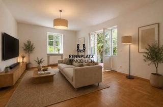 Wohnung mieten in 93047 Innenstadt, Erstbezug. Sanierte 3,5-Zimmer-Wohnung mit Altbaucharme und 120 m² Privatgarten am Altstadtrand.