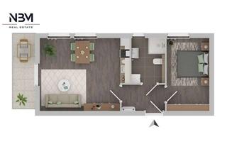 Wohnung mieten in Hechelstraße, 13403 Reinickendorf, Erstbezug! 2-Zi.-Whg.Balkon, KFW 40 NH Niedrigenergie Haus! in guter Lage von Berlin-Reinickendorf!