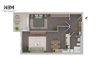 Wohnung mieten in Hechelstraße, 13403 Reinickendorf, Balkon-2-Zimmer-Wohnung mit Aufzug und Wärmepumpe in Berlin-Hechelstraße