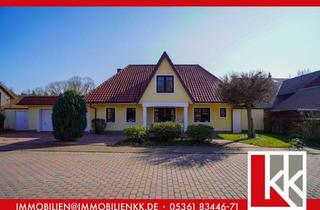 Einfamilienhaus kaufen in 38446 Neuhaus, Wohnen am Waldrand: Einfamilienhaus in Neuhaus mit Pool und mediterranem Flair