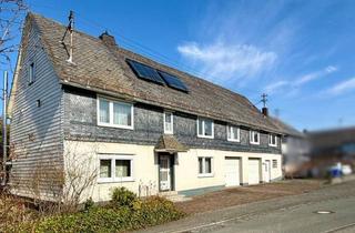 Haus kaufen in 57299 Burbach, Großzügiges Zweifamilienhaus mit Ausbau- & Entwicklungspotenzial in Burbach-Wahlbach
