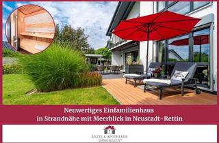 Einfamilienhaus kaufen in 23730 Neustadt, Neuwertiges Einfamilienhaus in Strandnähe mit Meerblick in Neustadt-Rettin