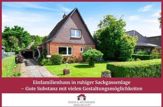 Einfamilienhaus kaufen in 25840 Friedrichstadt, Solides Einfamilienhaus mit Entwicklungspotenzial - ruhig gelegen in Friedrichstadt