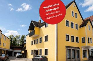 Anlageobjekt in 86529 Schrobenhausen, Renditestarkes Wohn-Geschäftshaus in zentraler Lage von Schrobenhausen