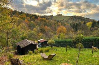 Grundstück zu kaufen in 73630 Remshalden, Idyllisch am Waldrand gelegenes Gartengrundstück mit kleiner Hütte