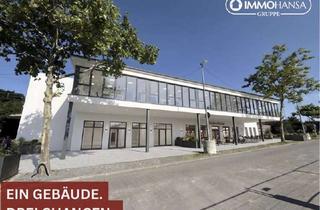 Büro zu mieten in 29525 Uelzen, Prestigeobjekt am Hundertwasser-Bahnhof: Hochwertig sanierte Flächen für Büro, Praxis & Gastronomie
