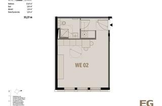 Wohnung kaufen in Gernotstraße 36, 10365 Lichtenberg, Kompakte 1-Zimmer-Eigentumswohnung im Neubau – Berlin-Lichtenberg