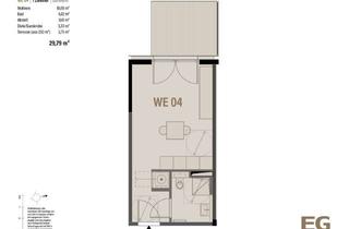 Wohnung kaufen in Gernotstraße 36, 10365 Lichtenberg, 1-Zimmer-Neubauwohnung mit Terrasse und Kellerraum in Berlin-Lichtenberg