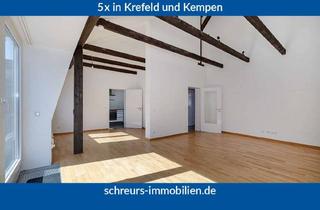 Wohnung mieten in 47799 Cracau, Wohnen mit Charakter – außergewöhnliche Dachgeschosswohnung mit großer Terrasse im Bismarckviertel