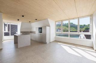 Penthouse mieten in 97070 Würzburg, Exklusive Penthouse-Maisonettewohnung mit unverbaubarem Main- und Festungsblick. Erstbezug