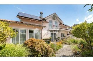 Haus kaufen in 84307 Eggenfelden, Energieeffizienz A+: Hochwertiges Energiesparhaus mit 5 Zimmern, Traumgarten, PV und Doppelgarage