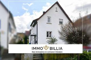 Haus kaufen in 71672 Marbach, Marbach am Neckar - ImmoBillia: Zweifamilienhaus mit Charme, Garten & Dachterrasse in Marbach am Neckar!