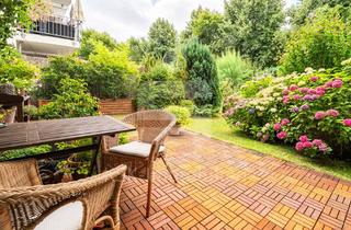 Wohnung kaufen in 50226 Frechen, Frechen, Erdgeschosswohnung mit Terrasse, Garten und Tiefgaragenstellplatz.