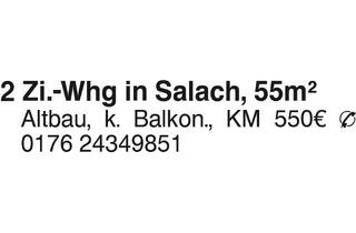 Wohnung mieten in 73084 Salach, 2 Zi- Whg