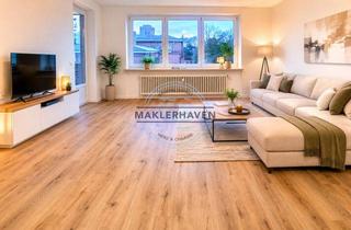Wohnung kaufen in 26382 Wilhelmshaven, Kernsanierte 2-Zimmer-Wohnung mit Balkon, Fahrstuhl und Stellplatz in zentraler Lage