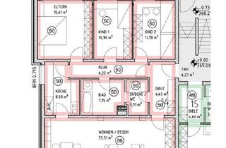 Wohnung kaufen in 57072 Siegen, Siegen - Geräumige 4-Zimmer Eigentumswohnung mit Balkone und TG-Stellplatz