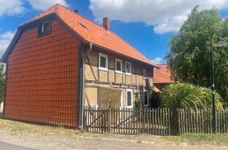 Haus kaufen in 38170 Schöppenstedt, Schöppenstedt - Fachwerkhaus in ruhiger Lage mit Brockenblick