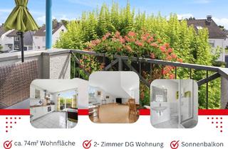 Wohnung kaufen in 51467 Bergisch Gladbach, Provisionsfrei – Gemütliche Dachgeschosswohnung mit sonnigem Balkon