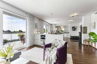 Penthouse kaufen in 27474 Cuxhaven, Exklusive Penthousewohnung mit Dachterrasse, Kamin, Einbauküche & 2 Kfz-Stellplätzen in ruhiger Lage