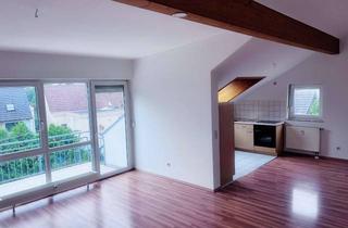 Wohnung mieten in 73240 Wendlingen, Schöne und lichtdurchflutete 3,5-Zimmer-Dachgeschosswohnung zum Wohlfühlen