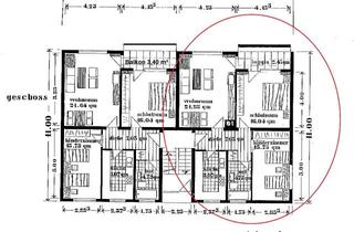 Wohnung mieten in 71282 Hemmingen, 3-Zimmer-Wohnung, 74m², 1. OG, mit Balkon und Stellplatz in Hemmingen Ost vs. Park