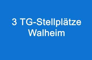 Immobilie kaufen in 74399 Walheim, 3 TG-Stellplätze in Walheim in unmittelbarer Nähe vom Bahnhof