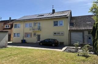 Haus kaufen in 74599 Wallhausen, Kurzfristig beziehbares, vielseitig nutzbares, großes Wohnhaus mit Scheunenanbau in TO Wallhausen
