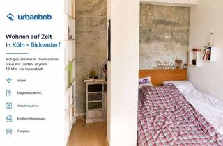 Immobilie mieten in Holunderweg, 50827 Bickendorf, WG-Zimmer in Köln - Wohnen auf Zeit ab 1 Monat