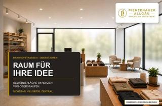 Gewerbeimmobilie mieten in 87534 Oberstaufen, Sichtbar. Zentral. Vielseitig.