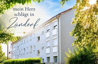 Wohnung kaufen in 51143 Zündorf, Wohnen nahe Rhein & Groov - 3 Zimmer mit Loggia & Gartenmitbenutzung in Köln-Zündorf