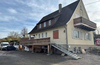 Gewerbeimmobilie kaufen in Bahnhofstraße 18, 72181 Starzach, Zweifamilienhaus mit Gewerbegrundstück und Werkstatt