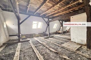 Wohnung kaufen in 10315 Berlin, IMMOBERLIN.DE - Dachgeschossrohling für max. 4 Wohnungen ca. 290 m2 mit Bauvorbescheid