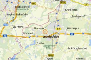 Grundstück zu kaufen in 14974 Ludwigsfelde, IMMOBERLIN.DE - Total erschlossen & teilbar! Attraktives Baugrundstück in Südwestlage