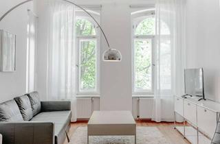 Immobilie mieten in Birkenstraße 67, 10559 Tiergarten, Möblierte 3-Zimmer-Wohnung in Berlin-Moabit – 1 bis 3 Monate